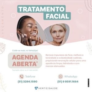 Verte|SPA Agora possui serviço de tratamento facial
